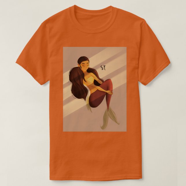 Camiseta Sirena de sol 3 (Diseño del anverso)