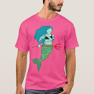 Camiseta Sirena de tatuaje 1