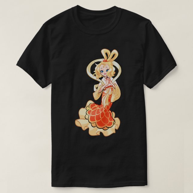 Camiseta Sirena de una pieza - Reina Otohime (Diseño del anverso)