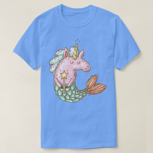 Camiseta Sirena de unicornio 5 (Diseño del anverso)