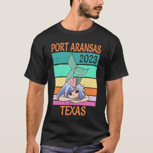 Camiseta Sirena de vacaciones en Port Aransas 2023