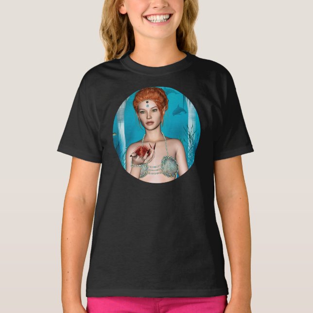 Camiseta Sirena del Océano (Anverso)