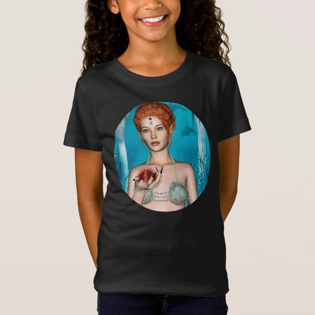 Camiseta Sirena del Océano (Anverso)