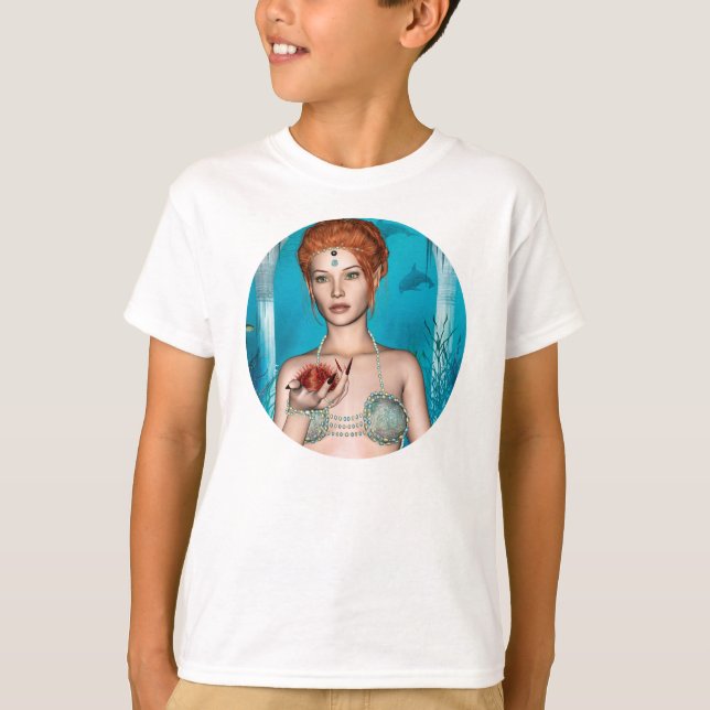 Camiseta Sirena del Océano (Anverso)