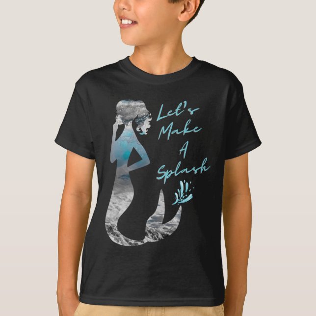 Camiseta Sirena del Océano Vamos a Salpicar (Anverso)