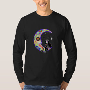 Camiseta Sirena Dia De Los Muertos Esqueleto