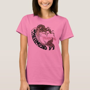 Camiseta Sirena en el entrenamiento, longsleeve (brunette)