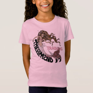 Camiseta Sirena en el entrenamiento, niños (brunette)