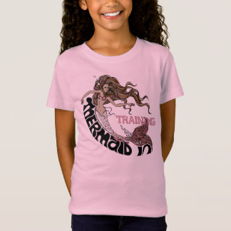 Camiseta Sirena en el entrenamiento, niños (brunette)