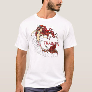 Camiseta Sirena en el entrenamiento (redhead)
