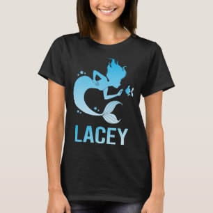 Camiseta Sirena Feliz - Lacey Nombre
