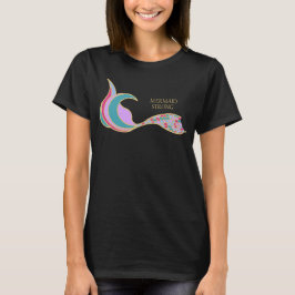 Camiseta Sirena Fuerte Cola de Sirena Oscura