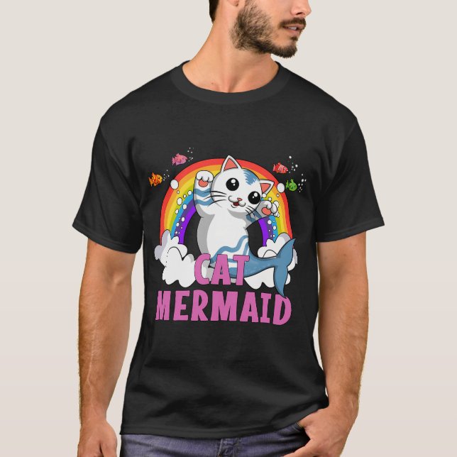 Camiseta Sirena Gato (Anverso)