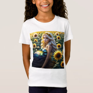 Camiseta "Sirena girasol: Floreciendo en irlandesidad