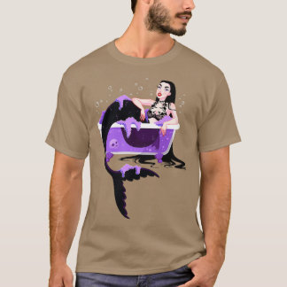 Camiseta Sirena gótica de bomba