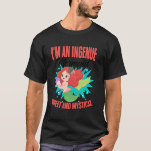 Camiseta Sirena Ingenuo Cuentos de Hadas Inocentes Fantasía
