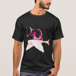 Camiseta Sirena - Jardín de las Delicias Terrenales - Azul