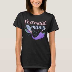 Camiseta Sirena Mamá Madre Hijos Familia Padres Amor Cuidad