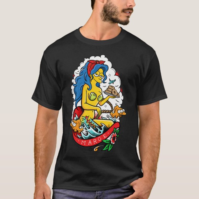 Camiseta Sirena Marge (Anverso)