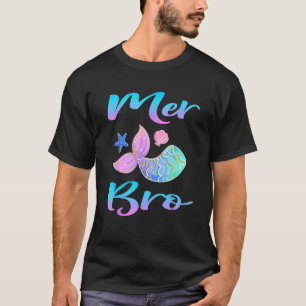 Camiseta Sirena Merbro Mer Bro para la familia Brother Mati
