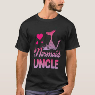 Camiseta Sirena Nadando En Torno A Corazones Feliz Día Para