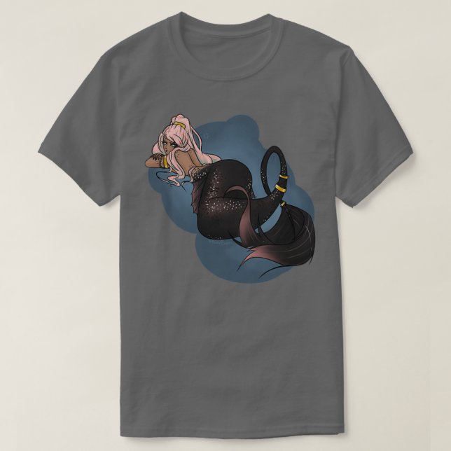 Camiseta Sirena oscura (Diseño del anverso)