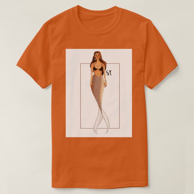 Camiseta Sirena pacífica (Diseño del anverso)