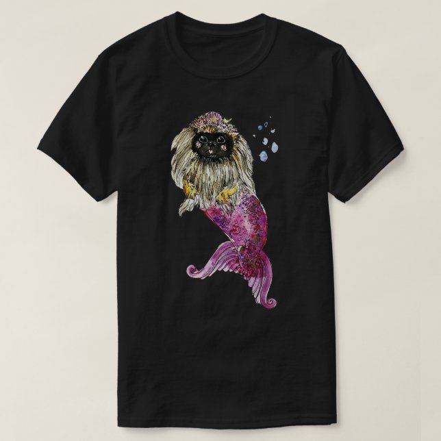 Camiseta Sirena Pekingesa (Diseño del anverso)