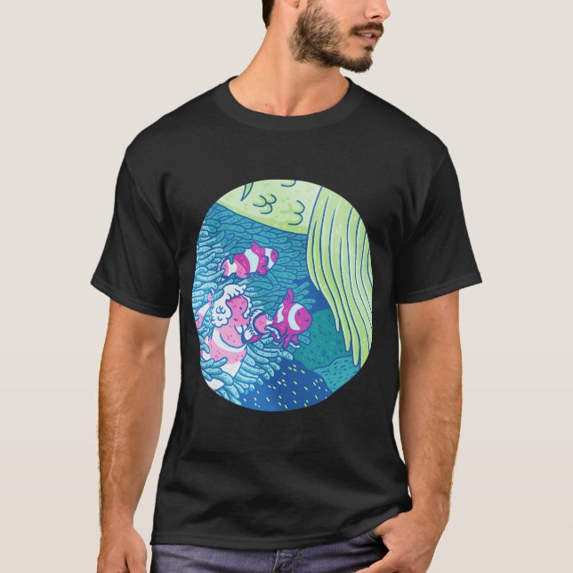 Camiseta sirena pequeña (Anverso)