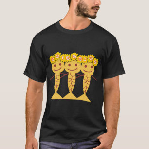 Camiseta Sirena pequeña girasol