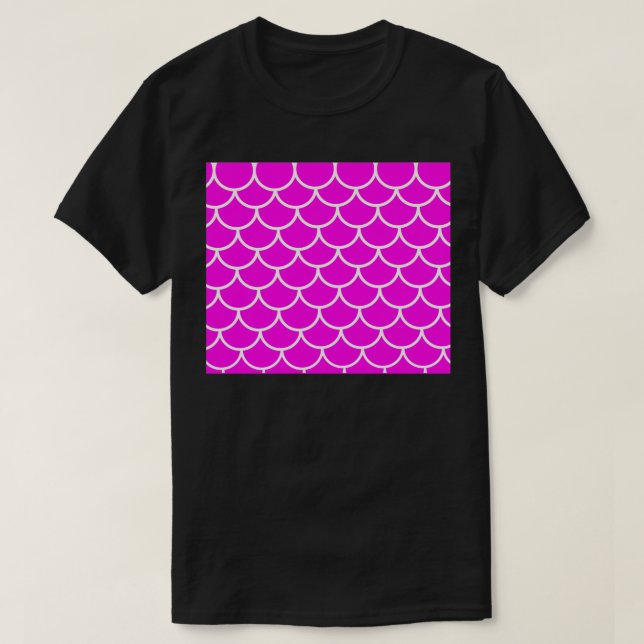 Camiseta Sirena rosa (Diseño del anverso)