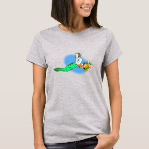 Camiseta Sirena rubia