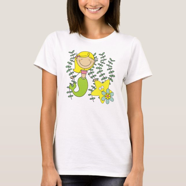 Camiseta Sirena rubia (Anverso)