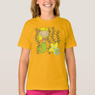Camiseta Sirena rubia