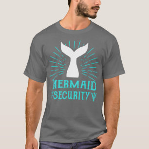 Camiseta sirena seguridad salvavidas profesora de natación 