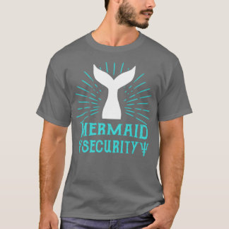 Camiseta sirena seguridad salvavidas profesora de natación 