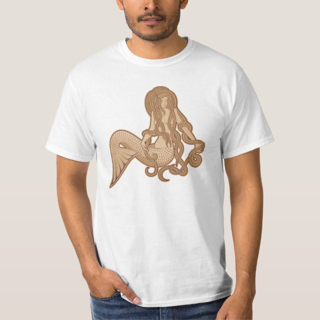 Camiseta Sirena sentada (Anverso)