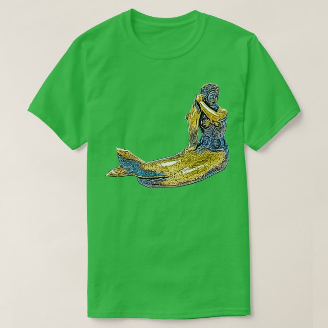Camiseta Sirena única (Diseño del anverso)