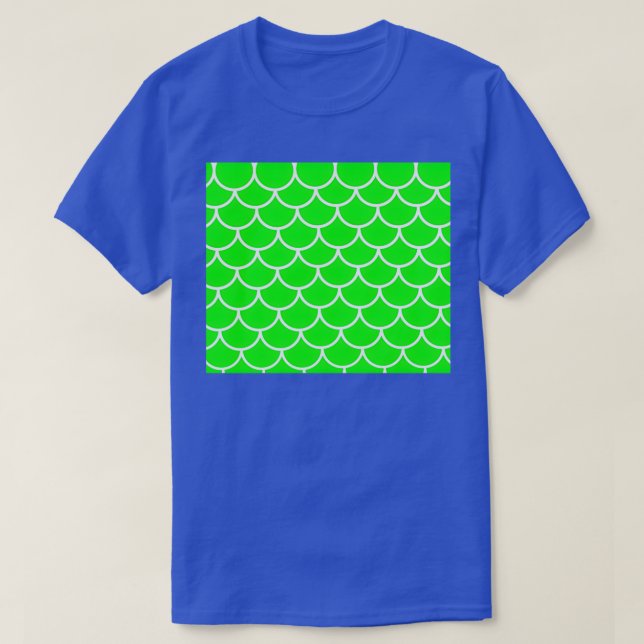 Camiseta Sirena verde 10 (Diseño del anverso)