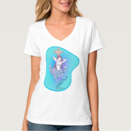 Camiseta Sirena y ancla