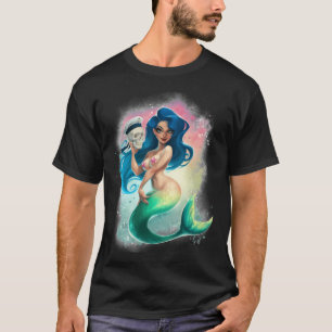Camiseta Sirena y Marinero