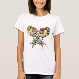 Camiseta Sirenas aferradas - Diseño Náutico para los amante