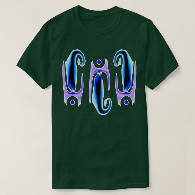 Camiseta Sirenas azules perdidas en un océano blanco y en l (Diseño del anverso)