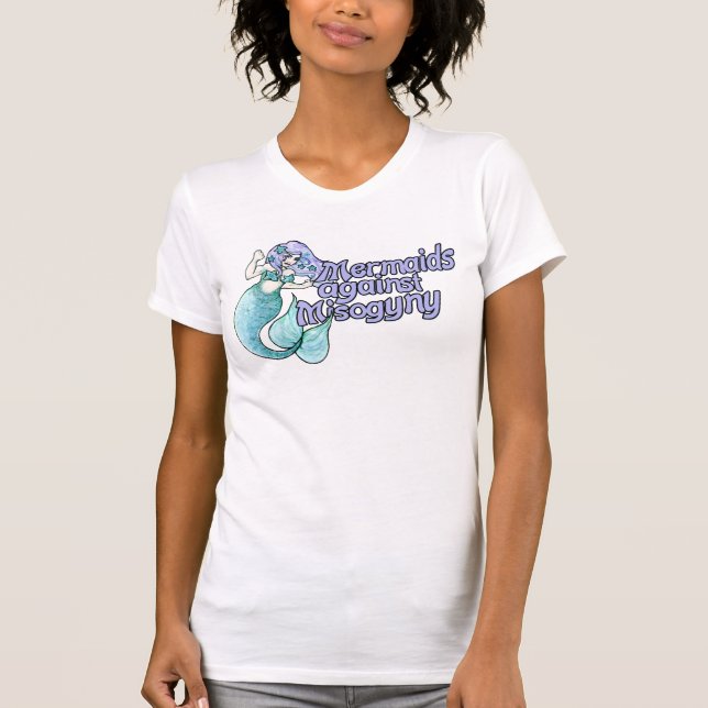 Camiseta Sirenas contra la misoginia (Anverso)