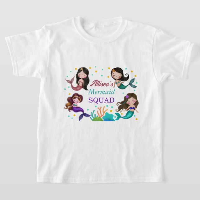 Camiseta Sirenas de Bonito de la Escuadrón de la Sirena baj (Distribución)