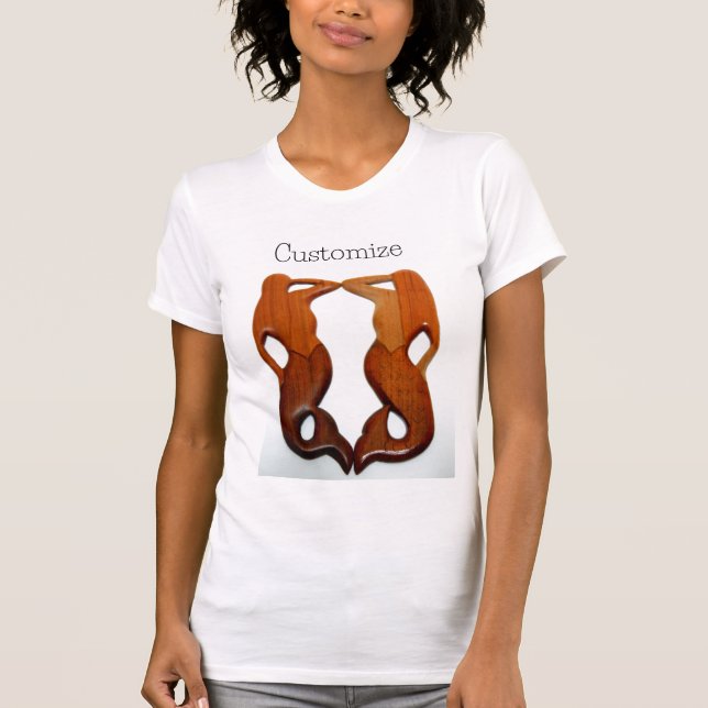 Camiseta Sirenas de observación gemela (Anverso)