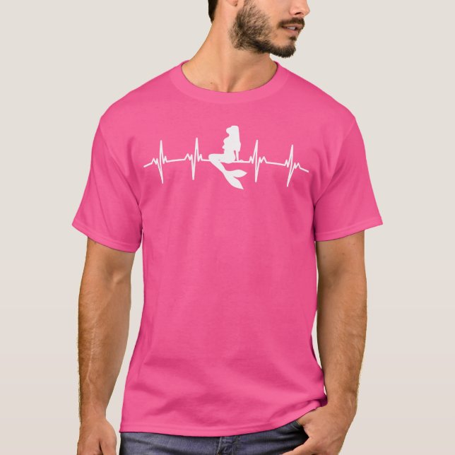 Camiseta Sirenas de Sirenas de cola Océano acuático Natació (Anverso)