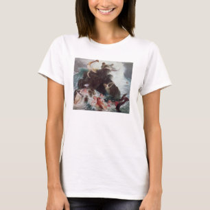 Camiseta Sirenas en el juego, 1886 (aceite en lona)