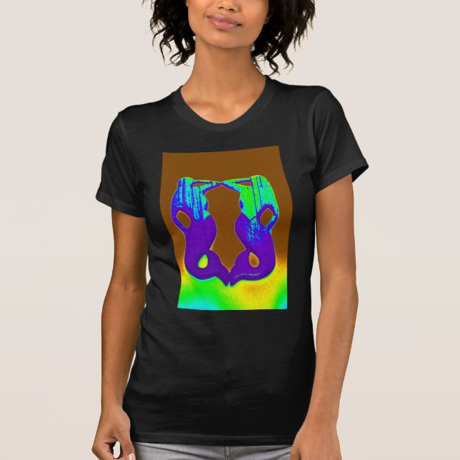 Camiseta sirenas moradas (Anverso)