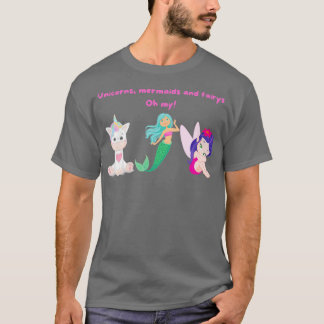 Camiseta Sirenas y hadas de Unicornio